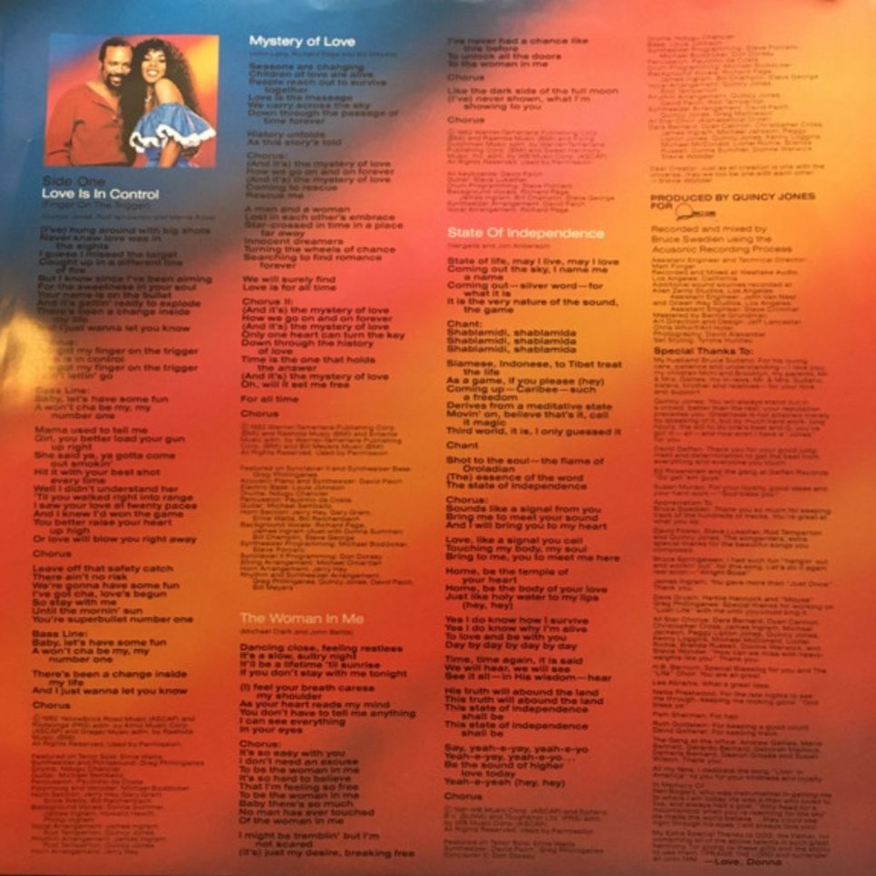 Donna Summer - Donna Summer - 1982.    (LP). 12. Vinyl. Пластинка. Germany - фото фото фото 3