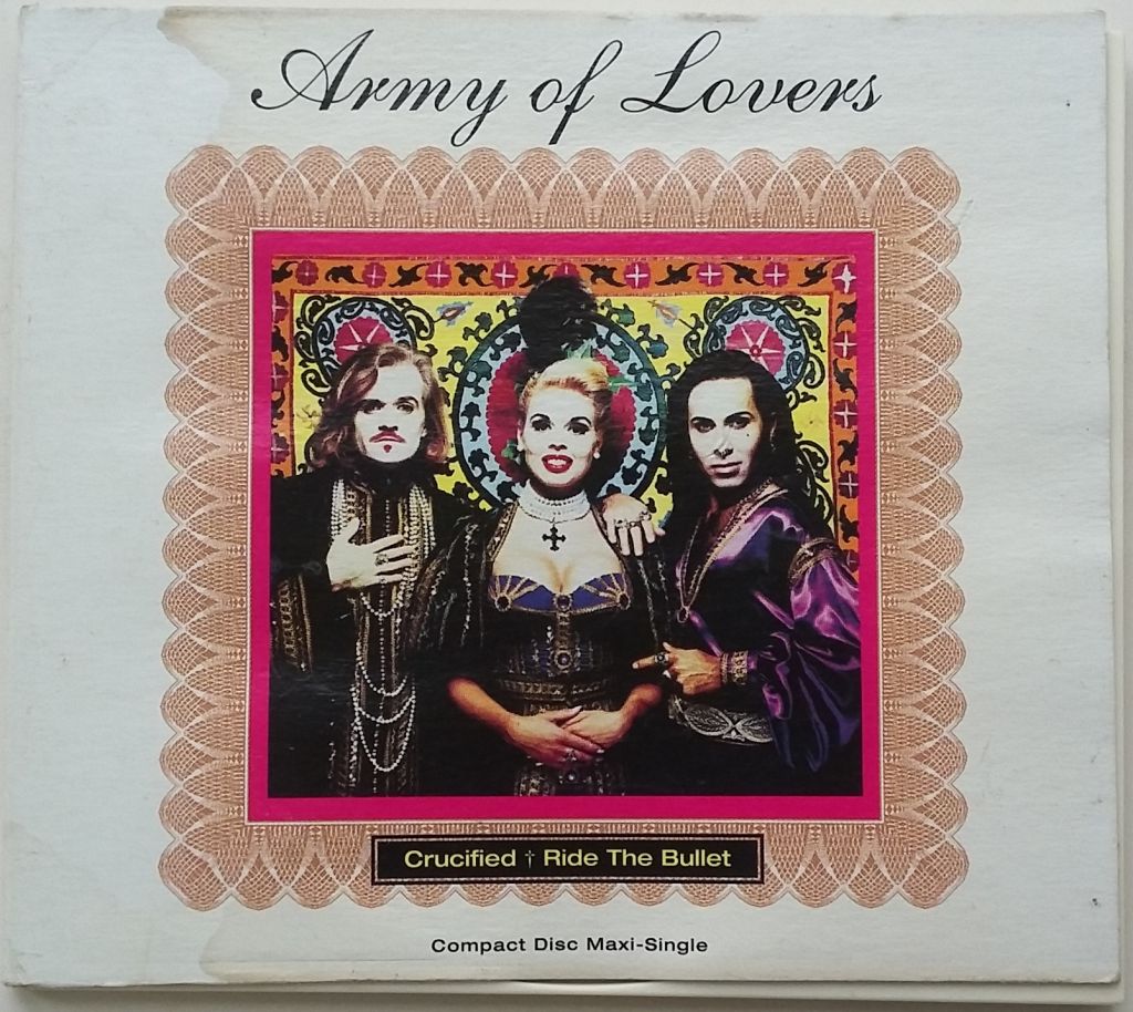 ARMY OF LOVERS ‎ Crucified / Ride The Bullet  CD, Maxi-Single   (US) - фото фото фото 0