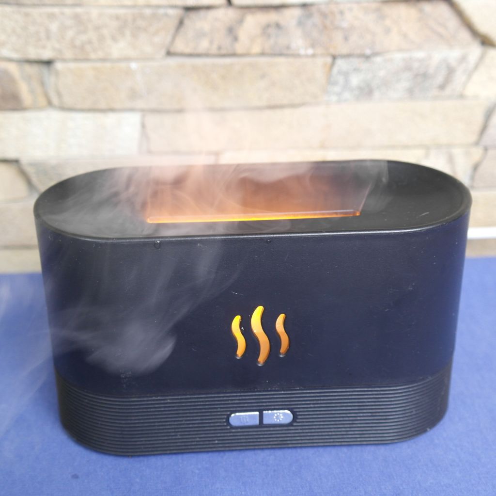 Ультразвуковой увлажнитель воздуха Flame Aroma Diffuser - фото фото фото 1