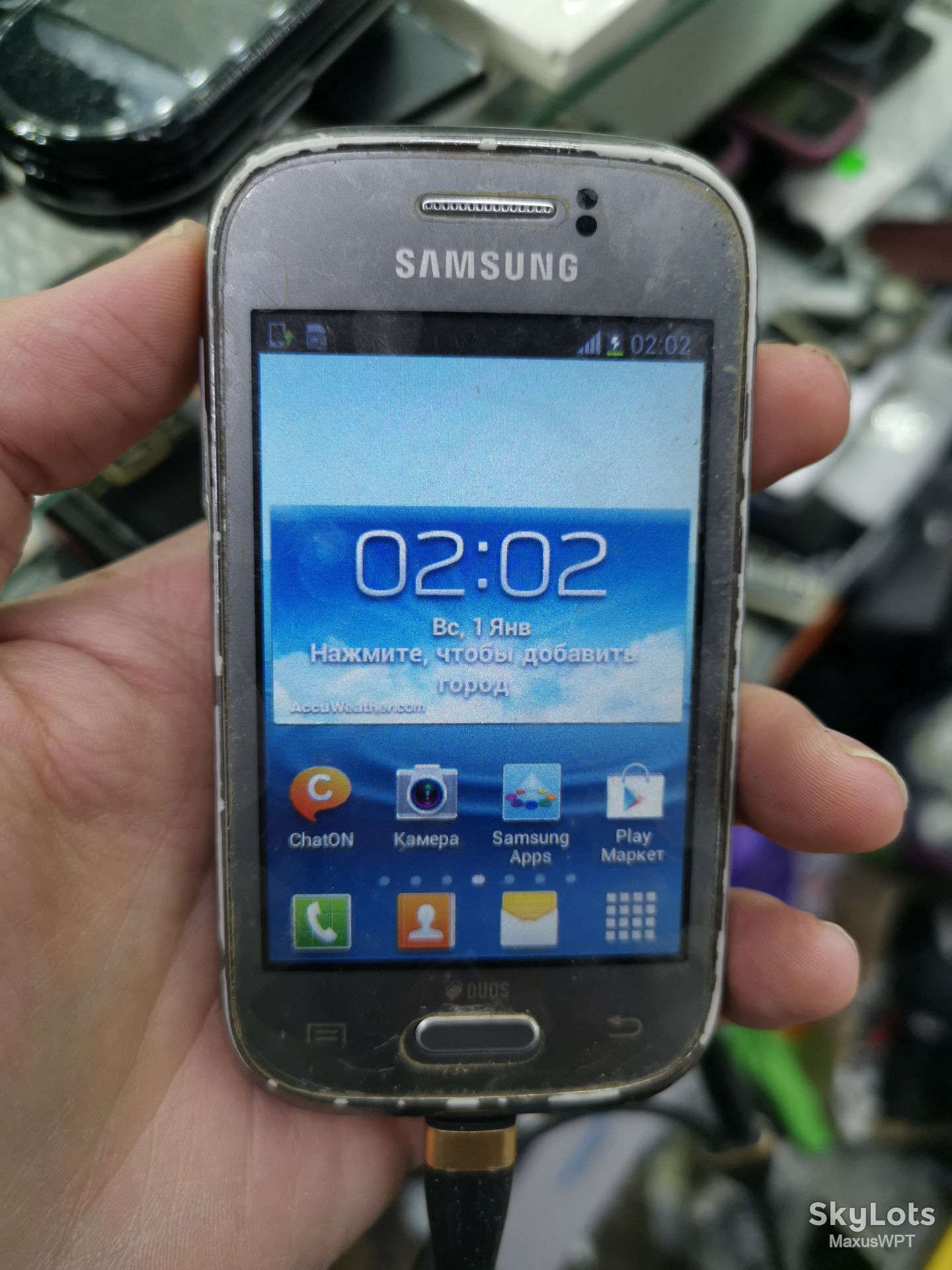 #457 Sklad Samsung S6312 gray - фото фото фото 0