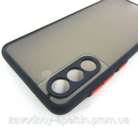 Samsung S21 FE G990 Защитный чехол Frame Mattе (PC+TPU) - фото фото фото 3
