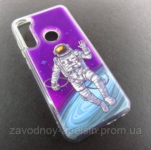 Xiaomi Redmi Note 8 чехол неоновый Аквариум Neon NASA - фото фото фото 1