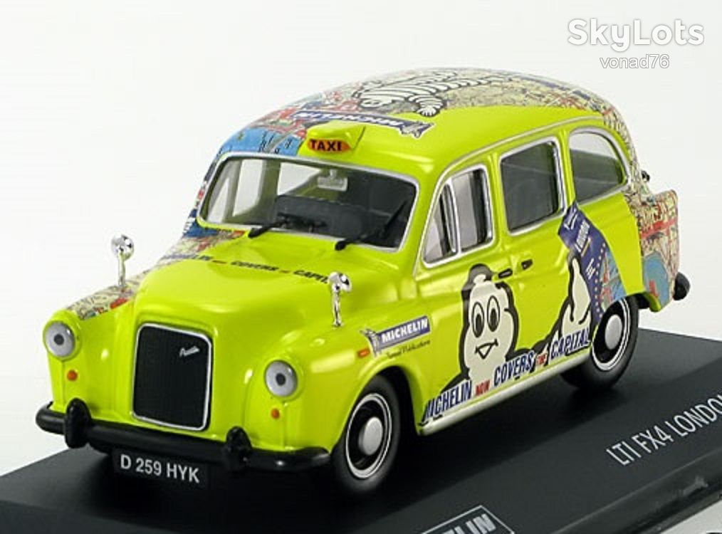 1/43 AUSTIN LTI FX4 LONDON TAXI MICHELIN. ALTAYA. - фото фото фото 0