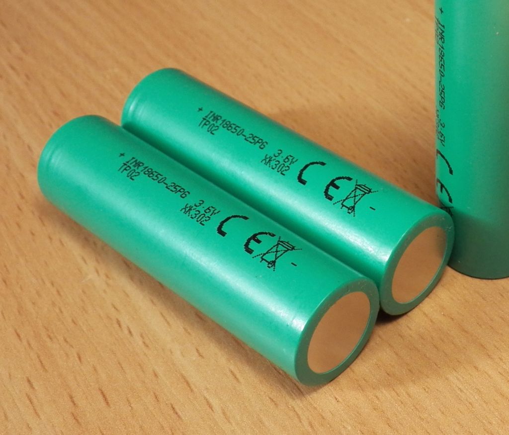 Акумулятор силовий INR 18650 2500mAh Tenpower 20A Li-Ion 3,6V NEW - фото фото фото 1