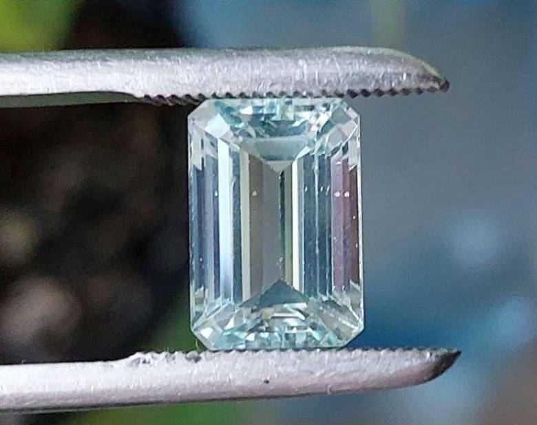 Аквамарин октагон 4.64ct  11.7 x 8mm - фото фото фото 4