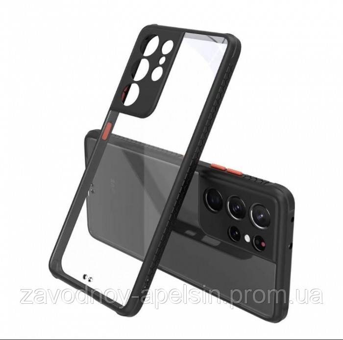 Samsung A72 A725 защитный чехол TPU+PC clear - фото фото фото 0
