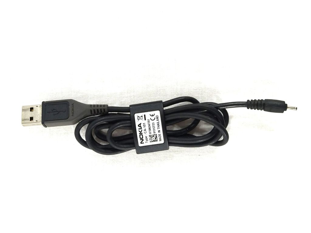USB-кабель зарядки Nokia CA-101 тонкий 2.0mm - фото фото фото 0