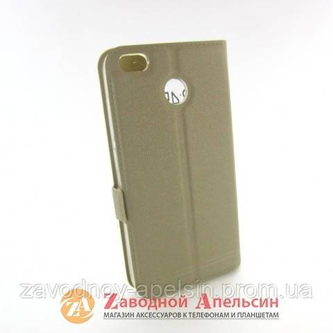 Чехол книжка Xiaomi Redmi 4X Smart Case gold - фото фото фото 1