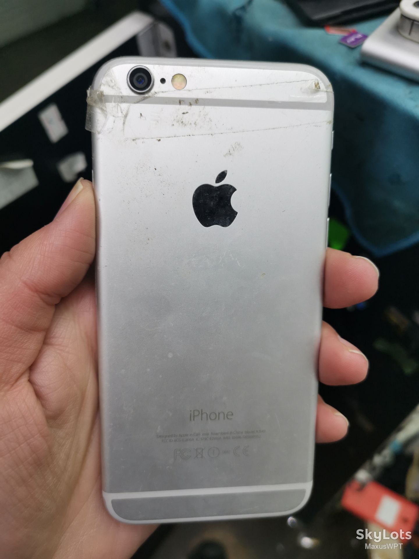 #1316 sklad iphone 6 silver - фото фото фото 1