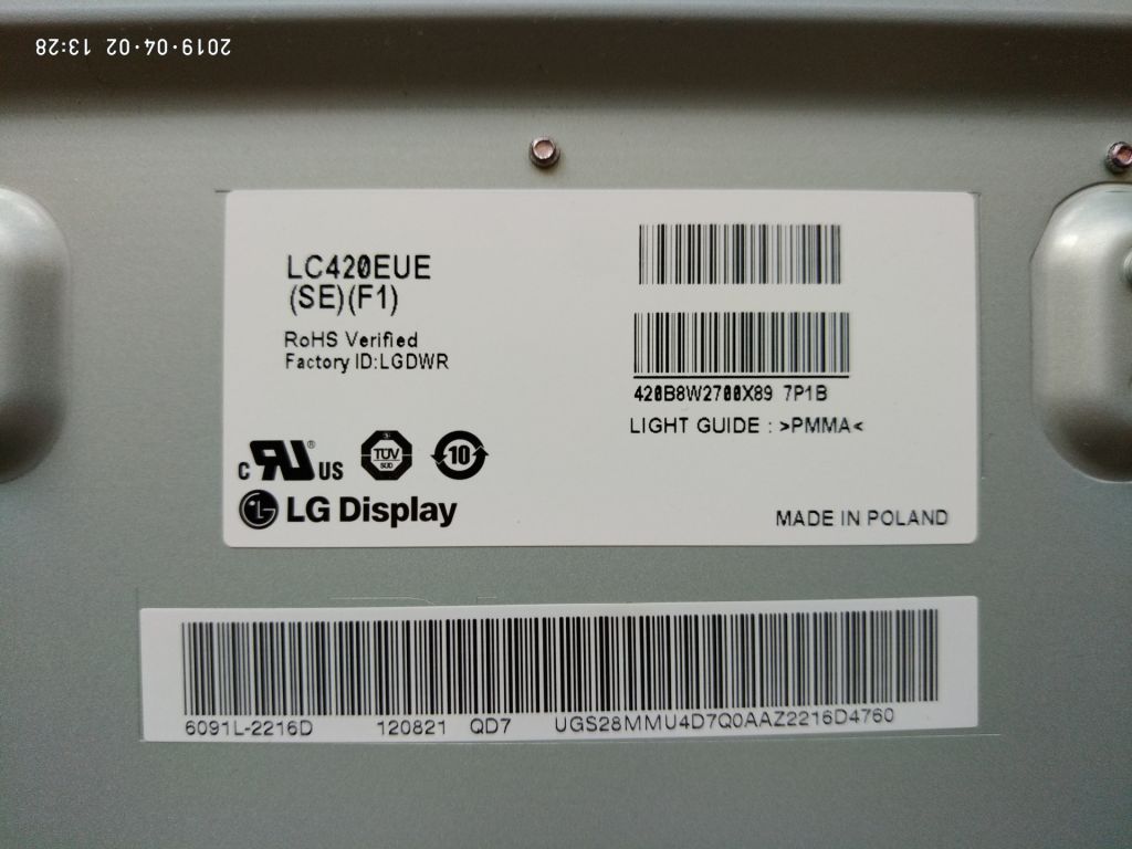 Шлейфы 87*25.5 мм для телевизора LG 42LM620T - фото фото фото 2