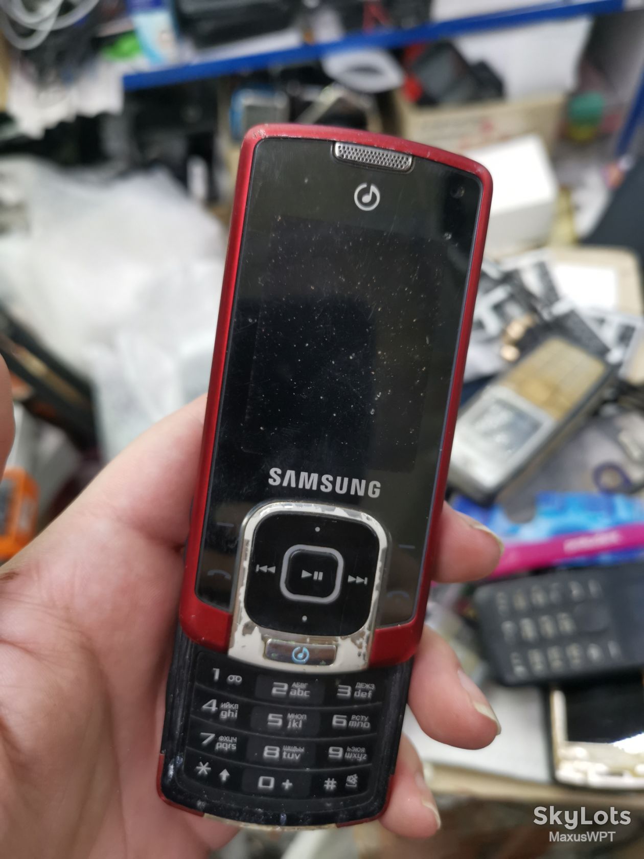 #2082 sklad Samsung F330 red - фото фото фото 1