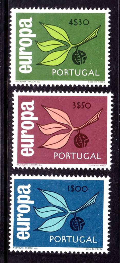 Португалия  1965 г MNH -  EUROPA CEPT - - фото фото фото 0