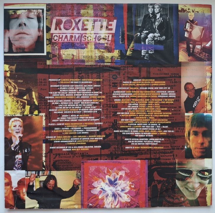 Roxette - Charm School - 2011.  (LP). 12. Vinyl. Пластинка. Europe. Rare - фото фото фото 2