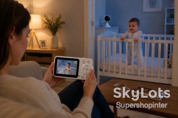 Видеоняня C3 с LCD-дисплеем 2,8дюйма / Видеоняня с ночным видением и двусторонней связью - фото фото фото 4