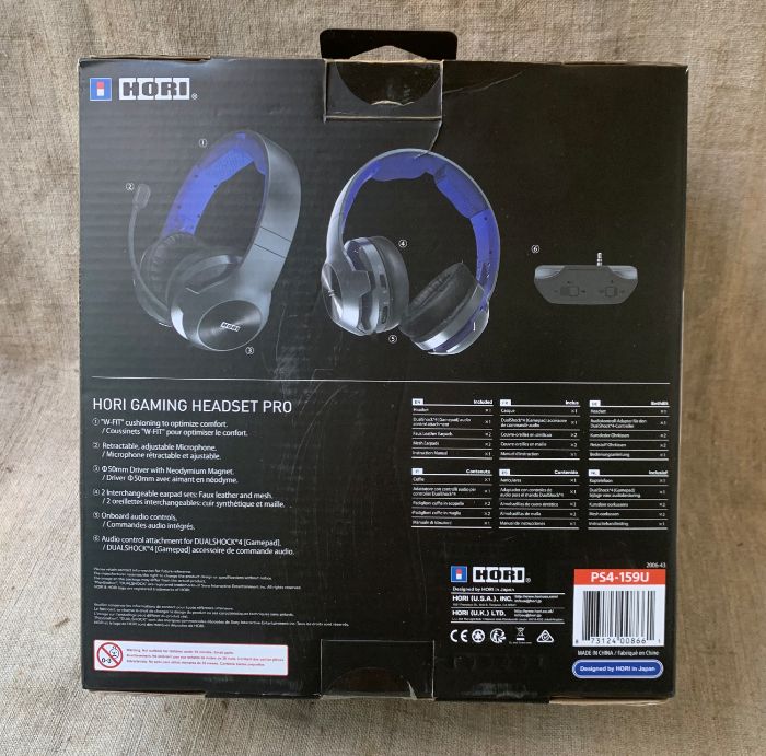 Наушники HORI Gaming headet pro PS4 - фото фото фото 8