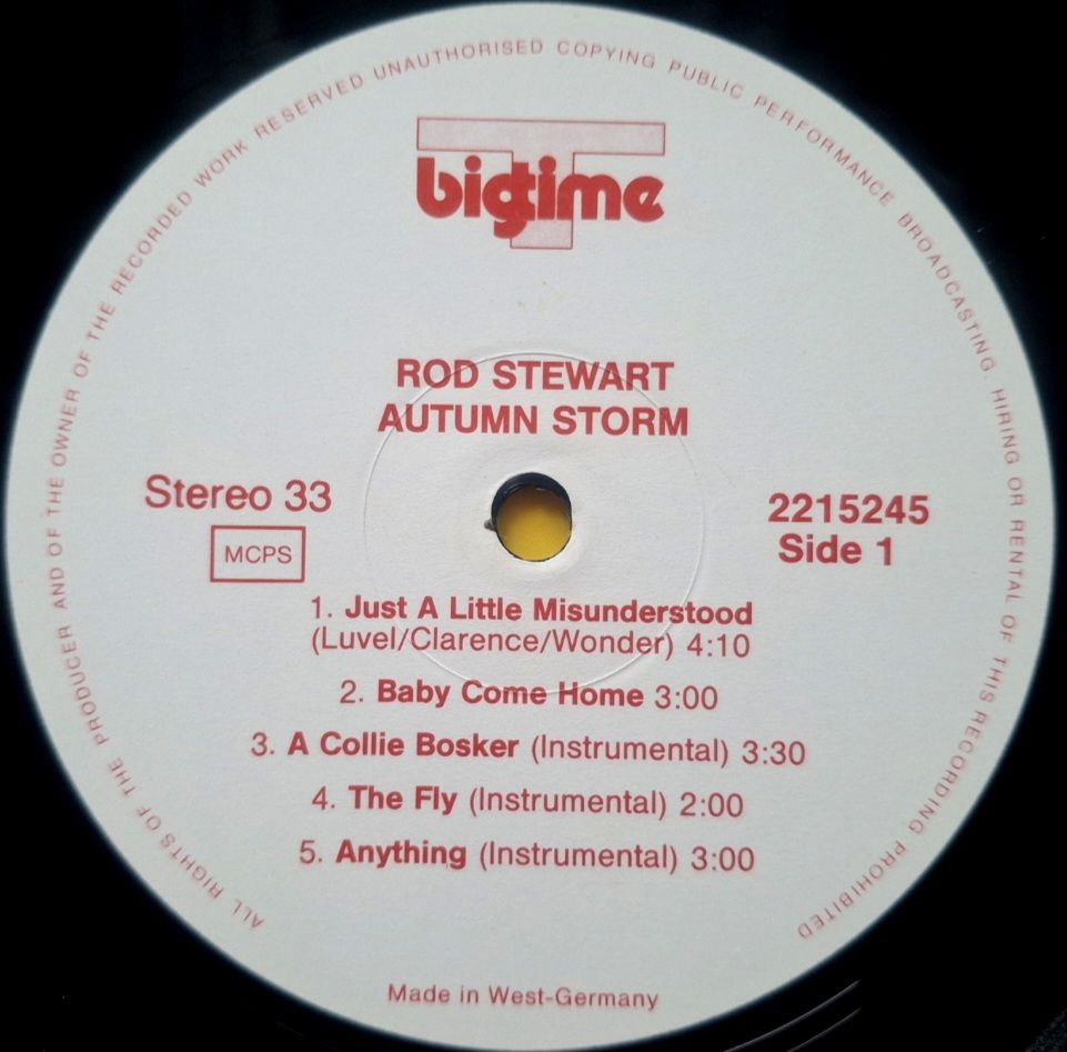 Rod Stewart - Autumn Storm - 1969-80.  (LP). 12. Vinyl. Пластинка. Germany. - фото фото фото 2