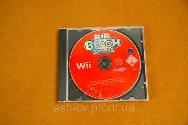 Диск, Nintendo, Wii, гра, Big Beach Sport - фото фото фото 2
