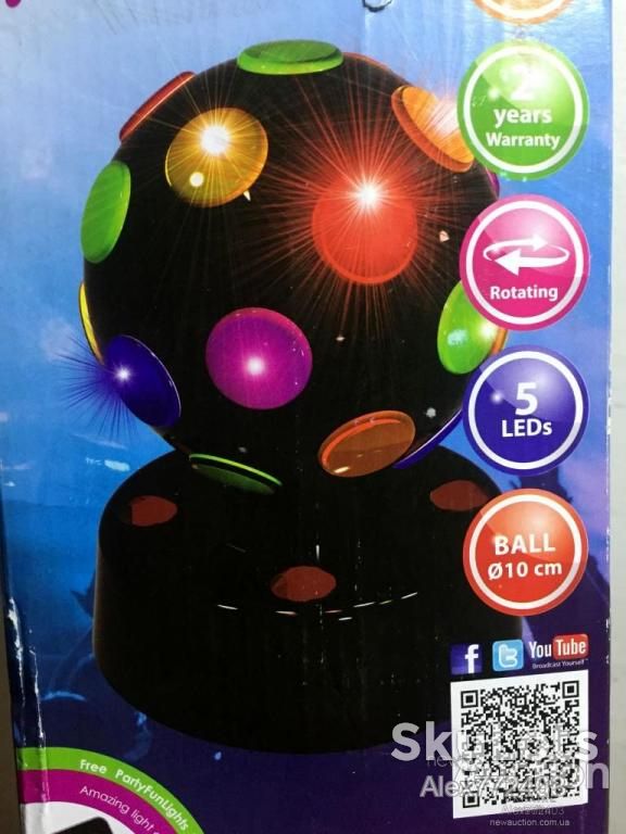 Дискошар Мини Вечеринка Свет Party Fun Lights из Германии - фото фото фото 1