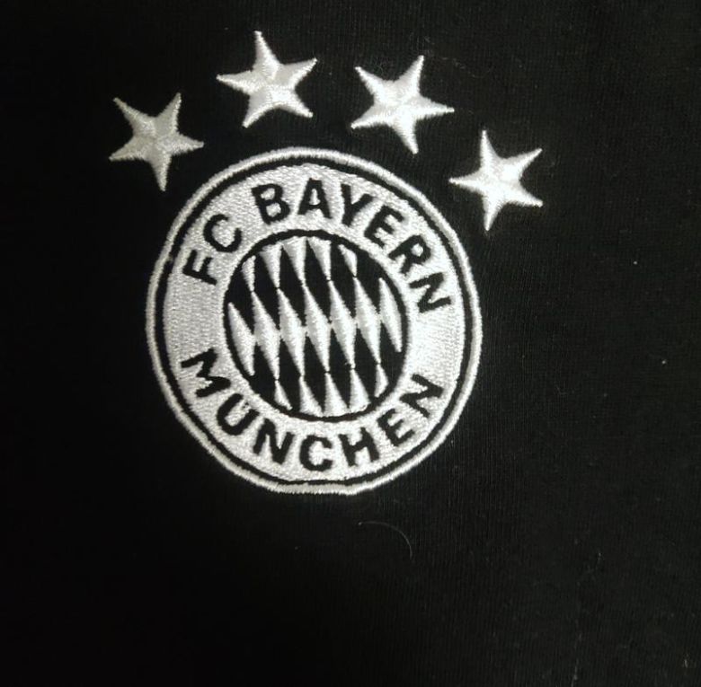 Футболка чоловіча adidas fc bayern munchen,  l чорна - фото фото фото 8