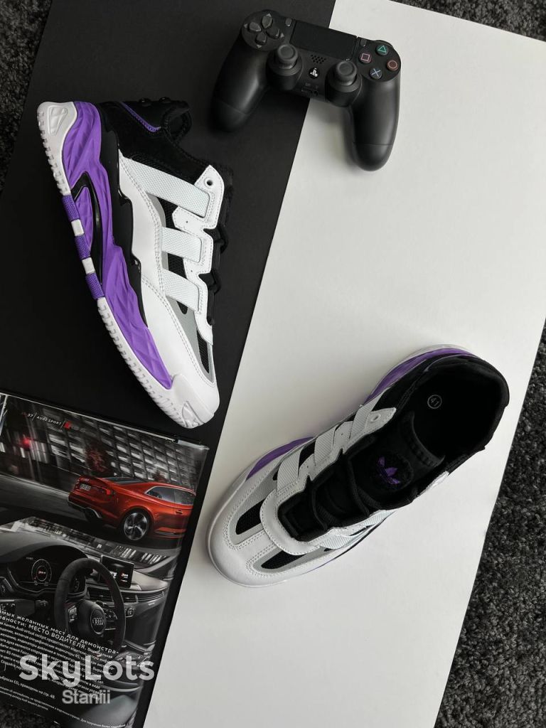 Adidas Originals Niteball HD White Purple - фото фото фото 1