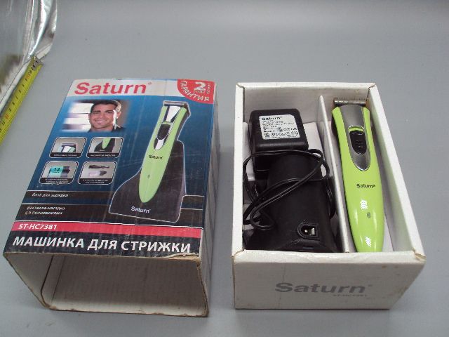 Машинка для стрижки Saturn модель ST-HC7381 Сатурн Чехия рабочая №15964 - фото фото фото 4