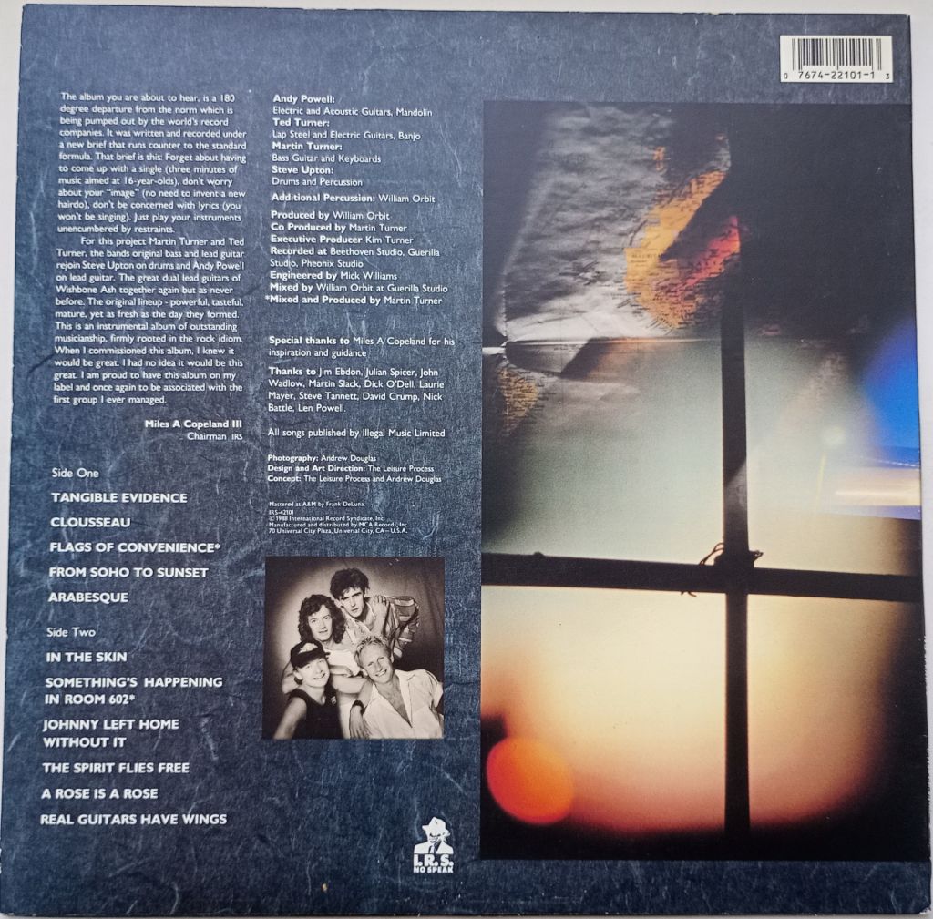 WISHBONE ASH Nouveau Calls LP  EX+/EX - фото фото фото 1