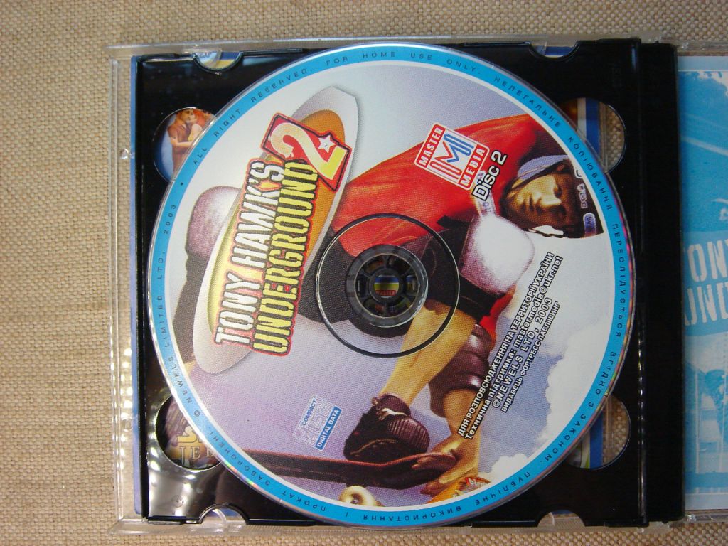 Гра 2CD PC Tony Hawk's Underground 2 EN/RU - фото фото фото 5