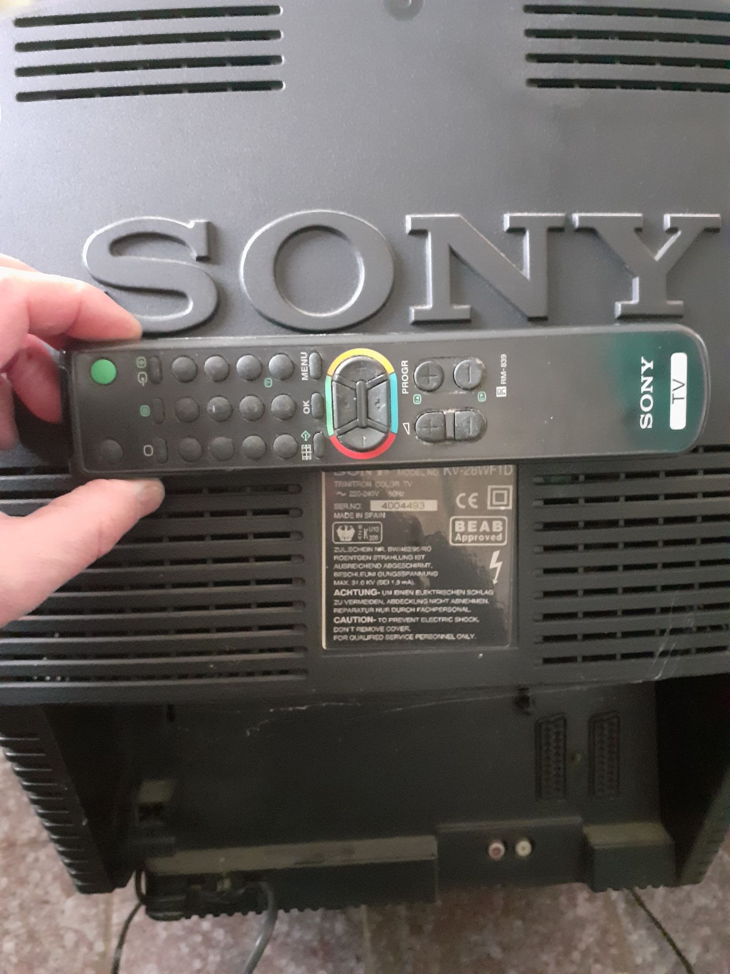 Телевізор SONY- KV-28WF1D - фото фото фото 5