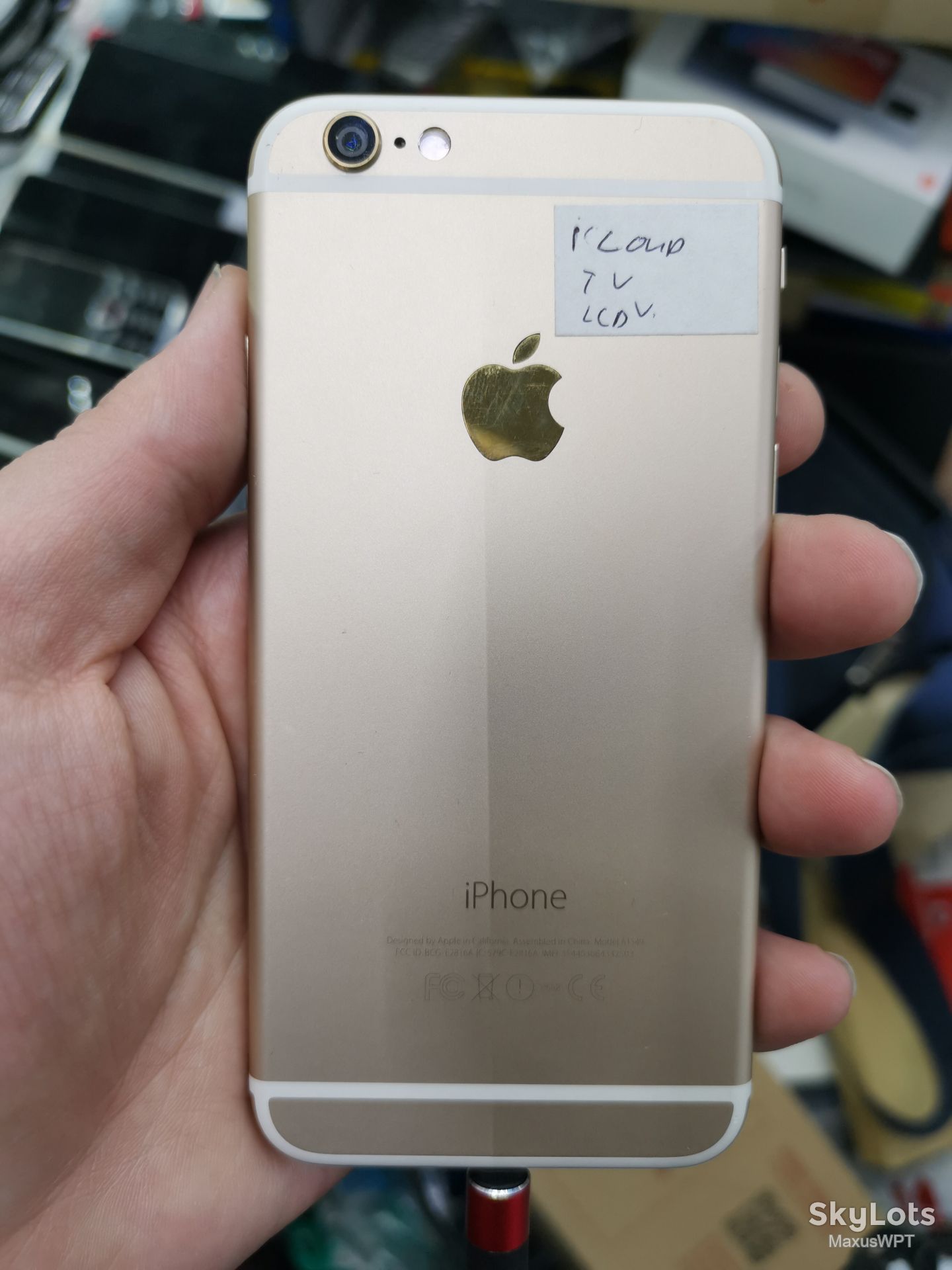 #1696 Sklad iphone 6 gold lcd ok - фото фото фото 1