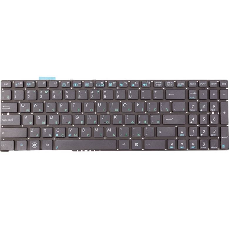Клавиатура для ноутбука ASUS N46, черная - фото фото фото 0