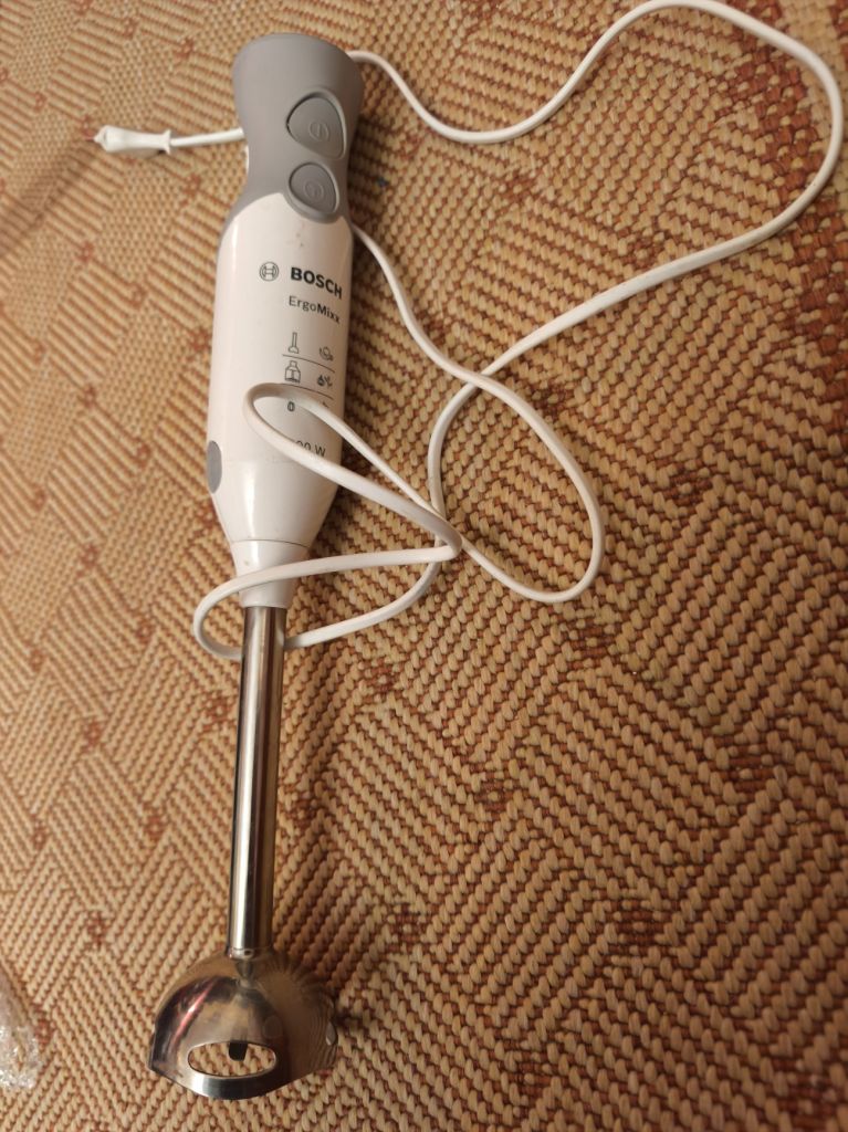 Миксер Bosch ErgoMixx 600W Hand Blender White - фото фото фото 1