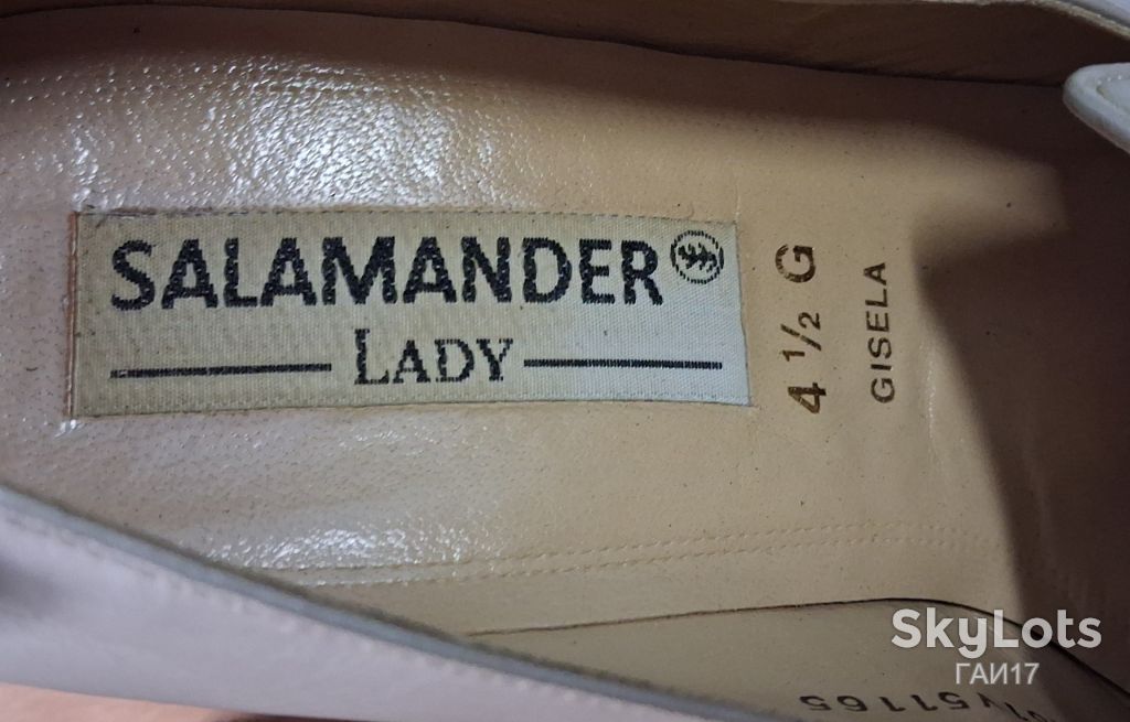 Туфли «SALAMANDER» LADY/Germany/стелька 24,5см/Кожа. - фото фото фото 5