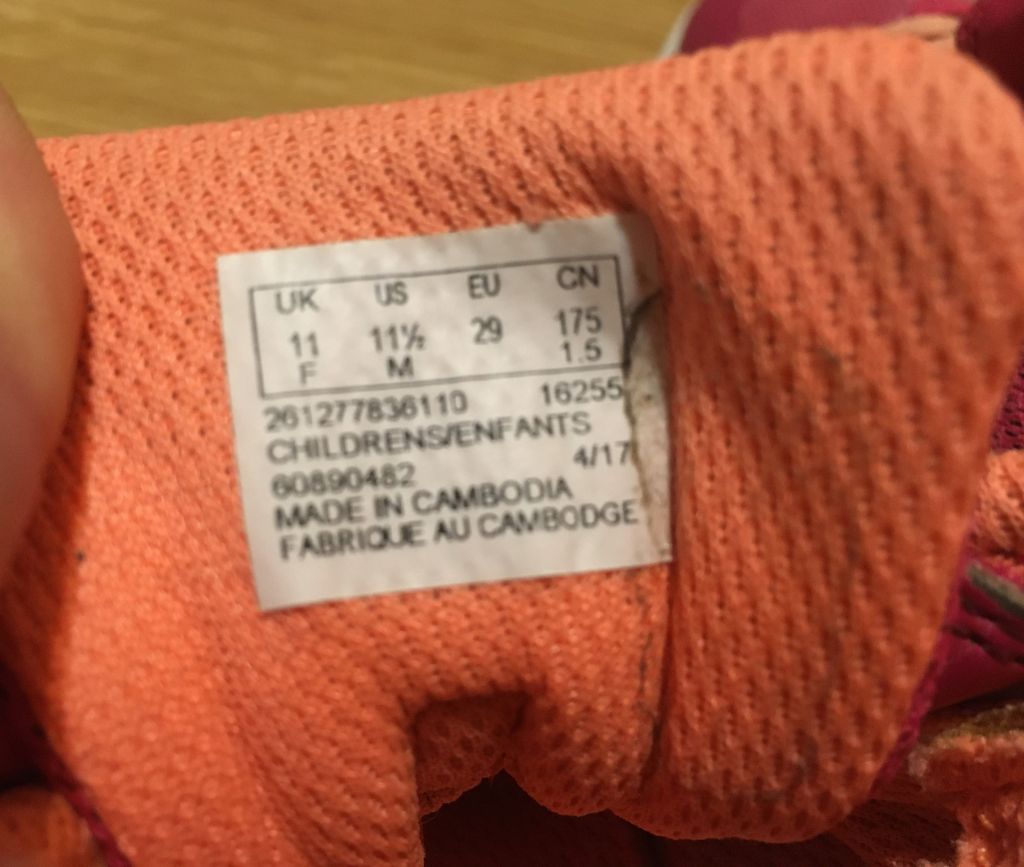 Кроссовки Clarks для девочки,р.29,Камбоджо - фото фото фото 8