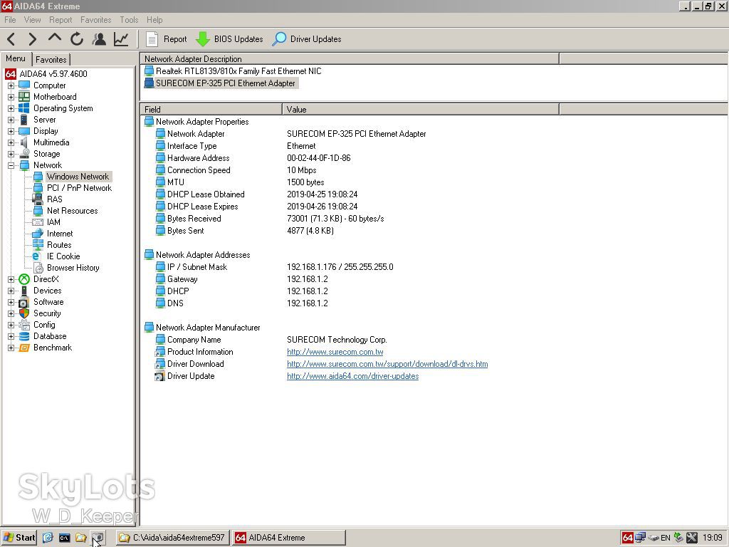 Surecom EP-325, Ethernet LAN Card, PCI - фото фото фото 5