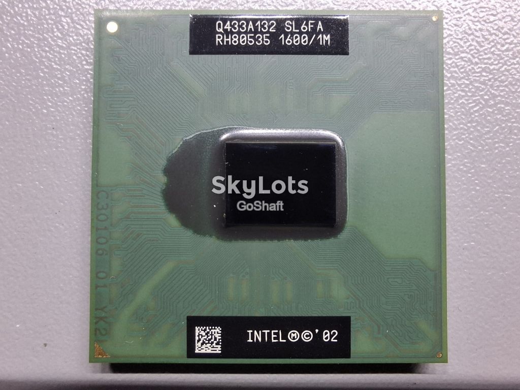 Процесор Intel Pentium M 1.6 GHz, SL6FA - фото фото фото 0