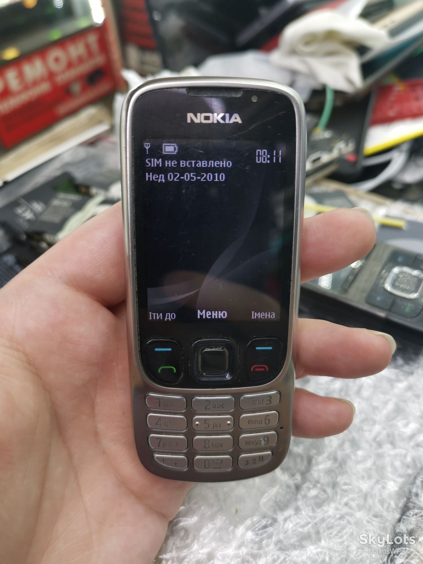#Shop Nokia 6303 silver 2 classic 656/6 - фото фото фото 0