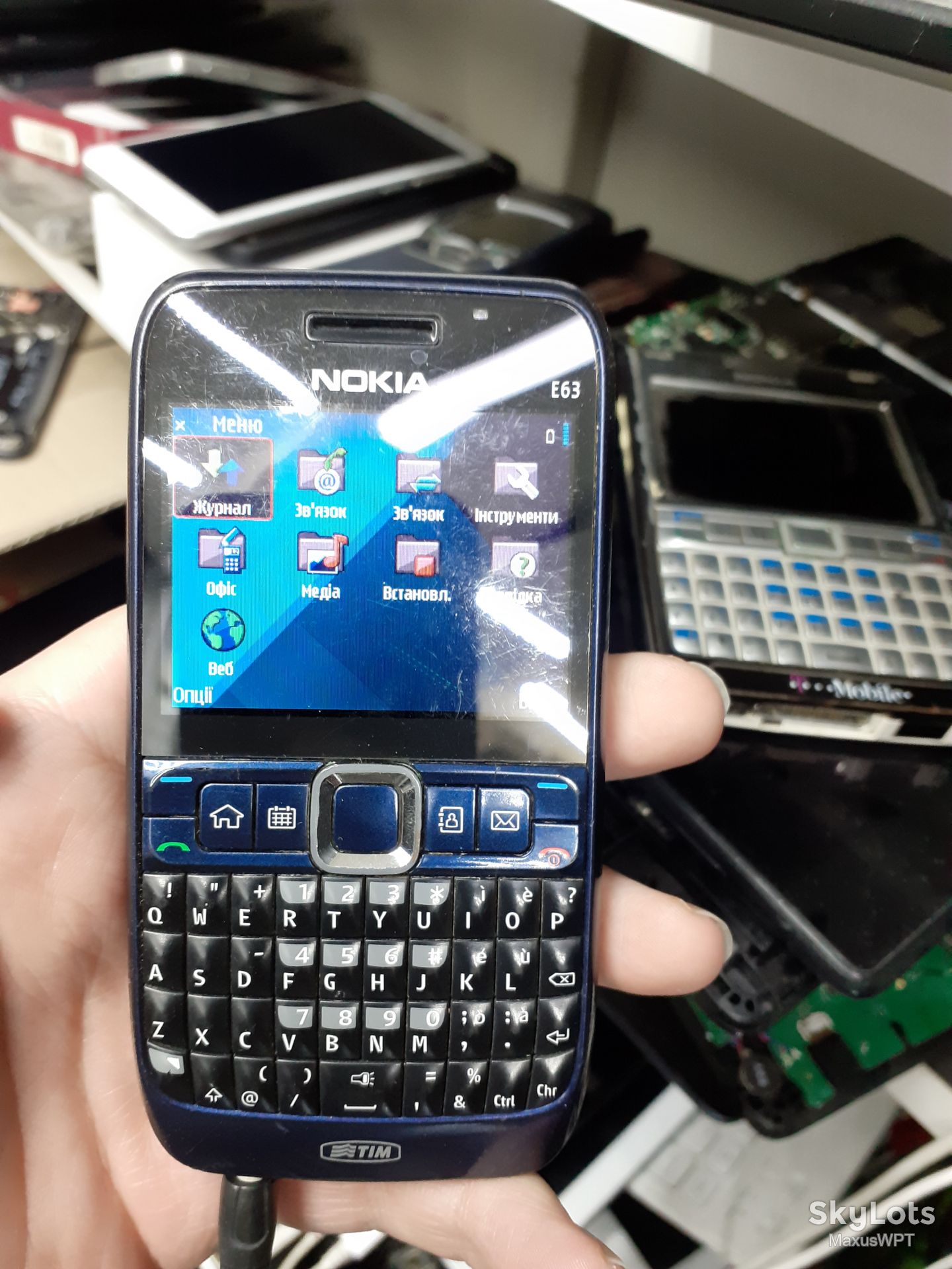 #shop Nokia E63 Blue Original - фото фото фото 0