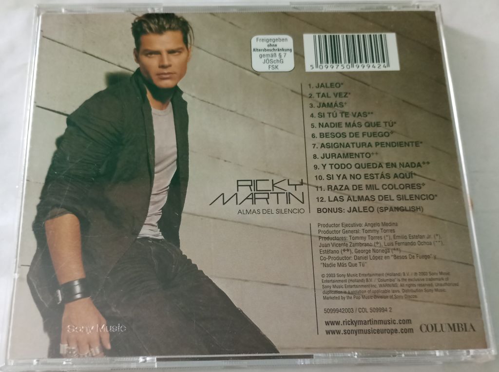 RICKY MARTIN Almas Del Silencio CD Austria - фото фото фото 2