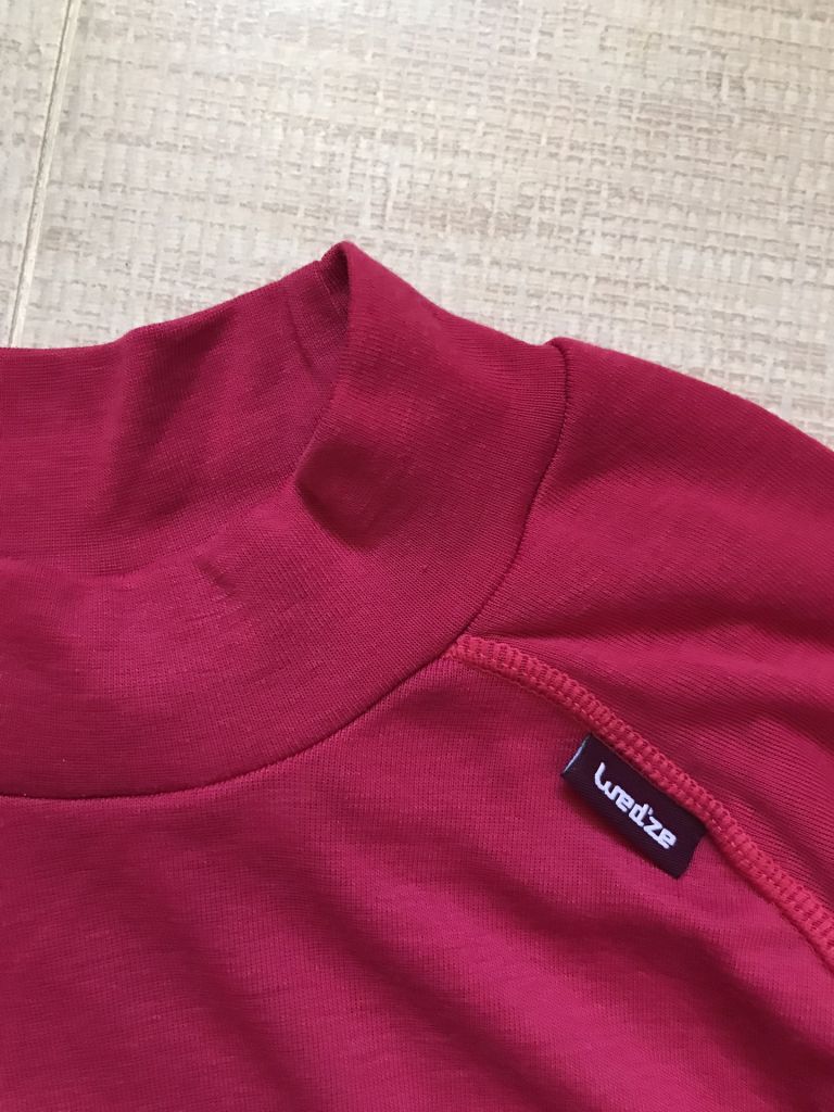 Термобелье, кофта, французского бренда, Wed'ze simple warm, Decathlon.  XL - фото фото фото 3