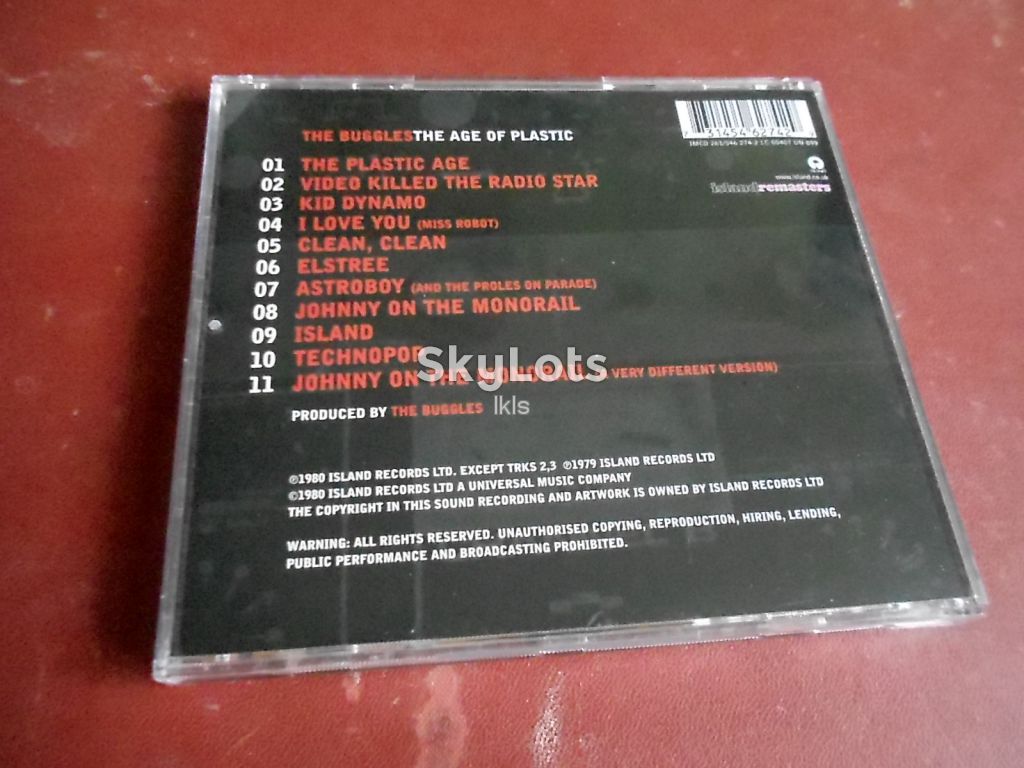 The Buggles The Age Of Plastic CD фирменный б/у - фото фото фото 1