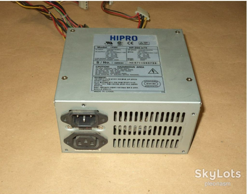 в музей !   тяжёлый брендовый HIPro  HP-200ATX - фото фото фото 1
