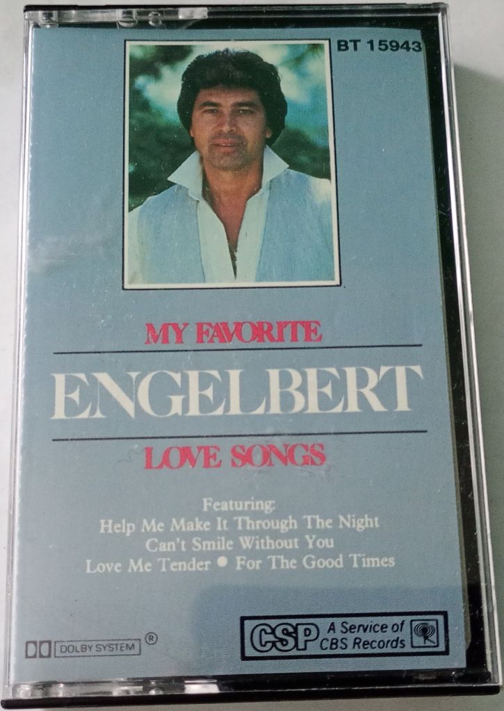 ENGELBERT HUMPERDINCK My Favorite Love Songs. Cassette US - фото фото фото 0