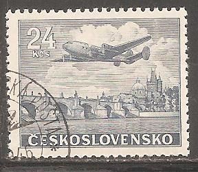Чехословакия 1946 Sc.С25 гаш. - фото фото фото 0