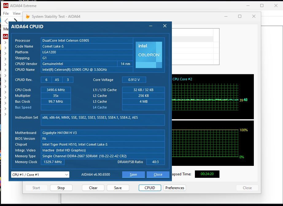 Сокет 1200 - ASUS Prime H410M H V3 - робоча - читати опис - фото фото фото 2