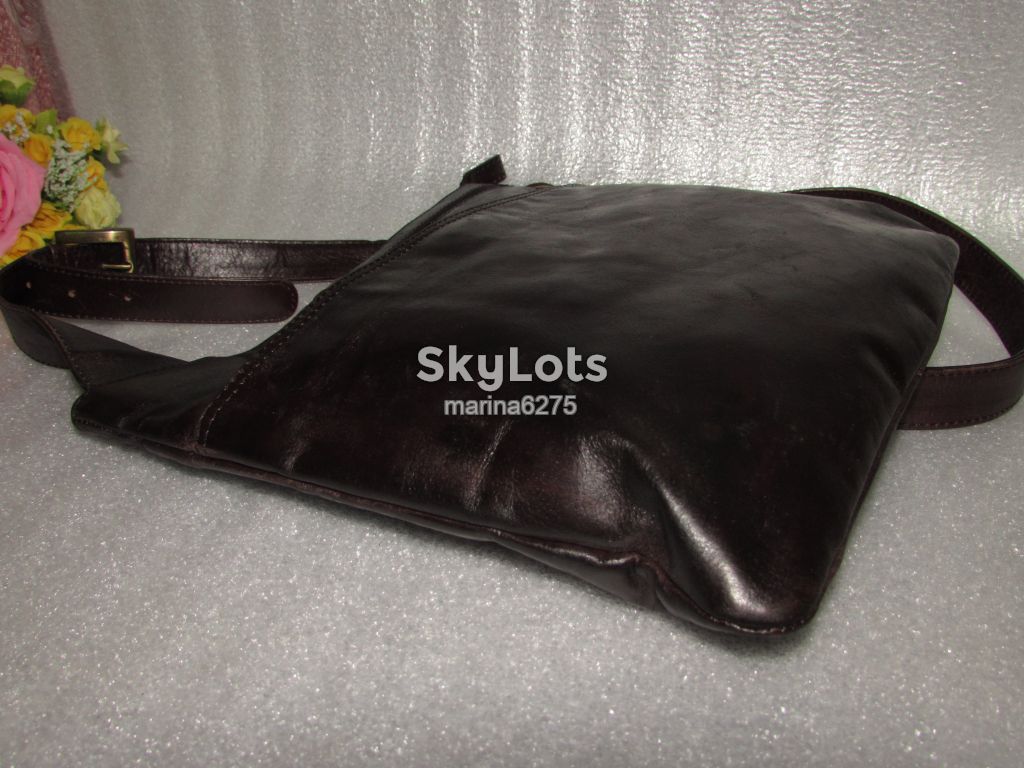 МУЖСКАЯ СУМКА 100% НАТУРАЛЬНАЯ КОЖА = GENUINE LEATHER = ИНДИЯ - фото фото фото 5