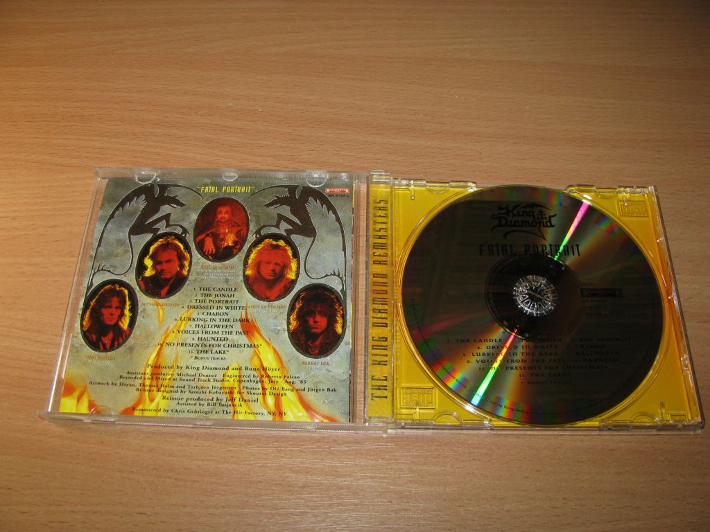 KING DIAMOND - Fatal Portrait  (1997 Roadrunner GOLD CD) - фото фото фото 1