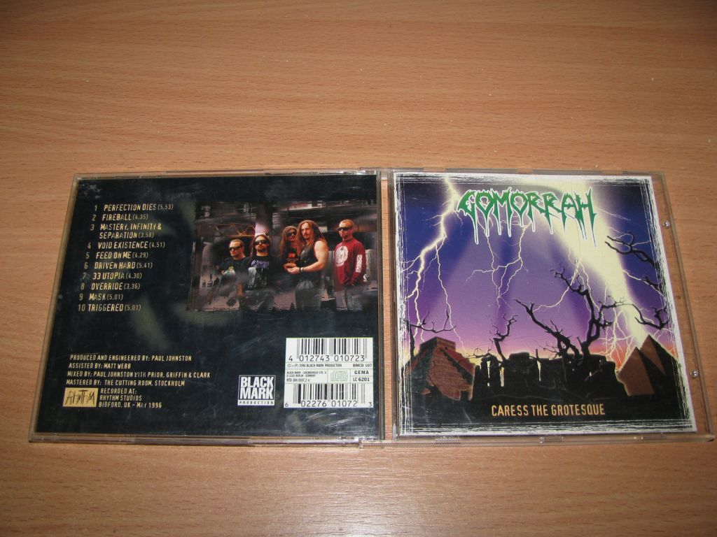 GOMORRAH - Caress The Grotesque  (1996 Black Mark 1st press) - фото фото фото 0