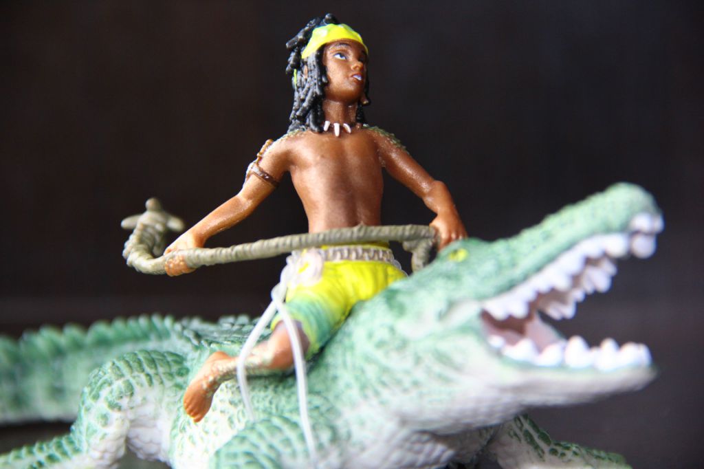 крокодил  (серия Баялла) SCHLEICH 90-100мм ФРГ - фото фото фото 4