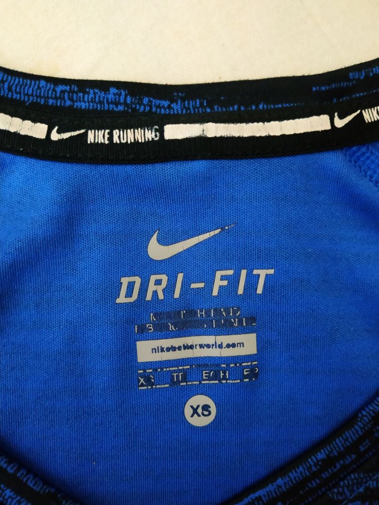 Футболка синя жіноча NIKE p-p XS - фото фото фото 4