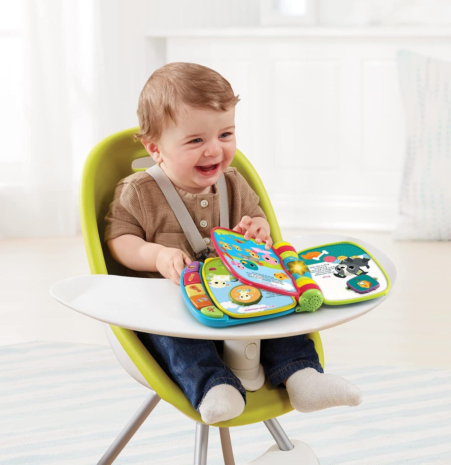 Лот № 15634 Інтерактивна іграшка VTech Baby Книжечка Друзі тварин - фото фото фото 1